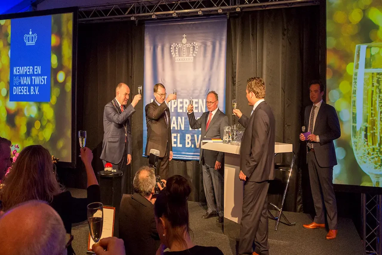 toekenning koninklijk predicaat aan Van Twist in 2013