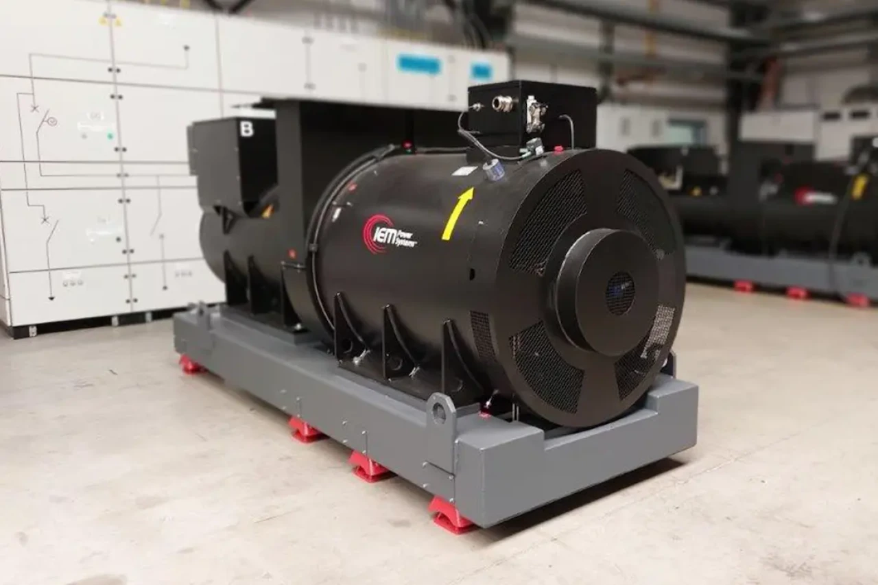 IEMPS Rotabloc roterende UPS noodstroom installatie