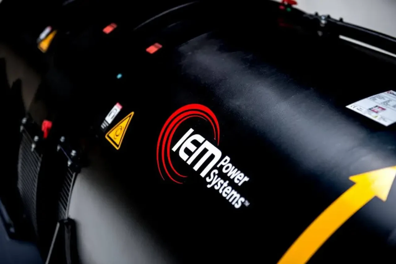 detail van IEMPS Rotabloc roterende UPS systeem