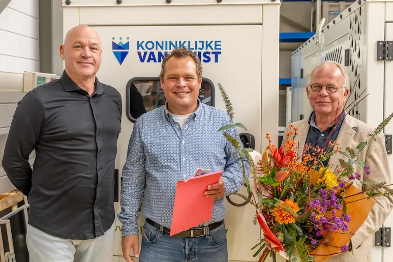 familie Van Twist achter Koninklijke van Twist