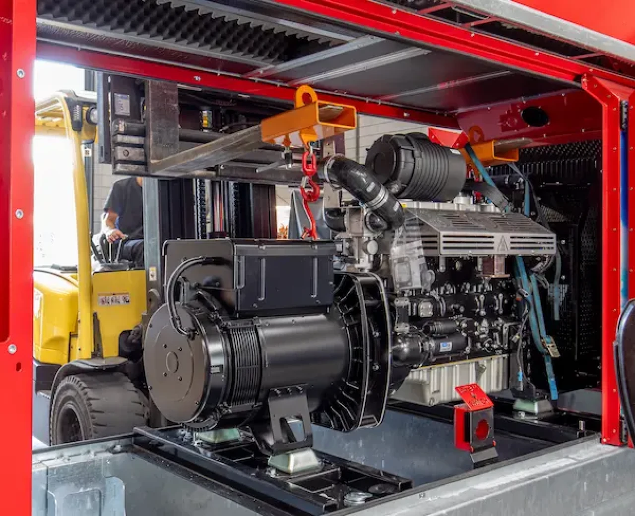 biogasaggregaat met KVT gasmotor technologie