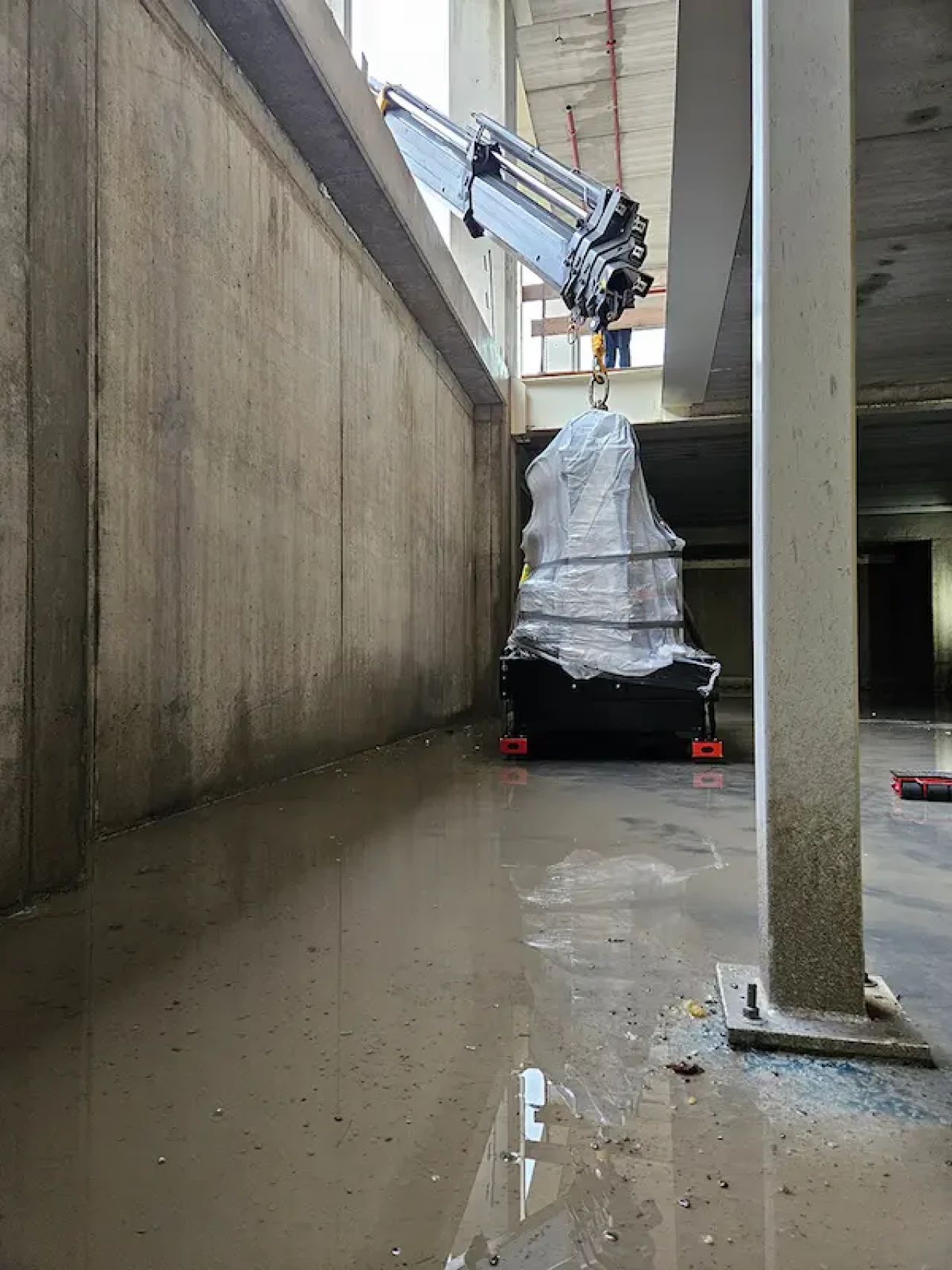 420 kVA diesel noodstroominstallatie voor luchthaven uitbreiding