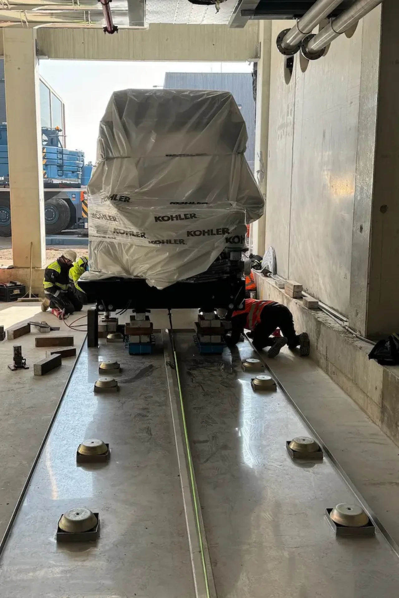 datacenter noodstroominstallatie met SCR emissiereductie