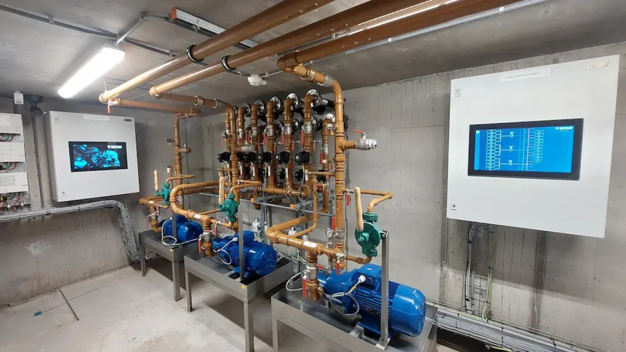 WASP brandstofinstallatie voor datacenter generatoren