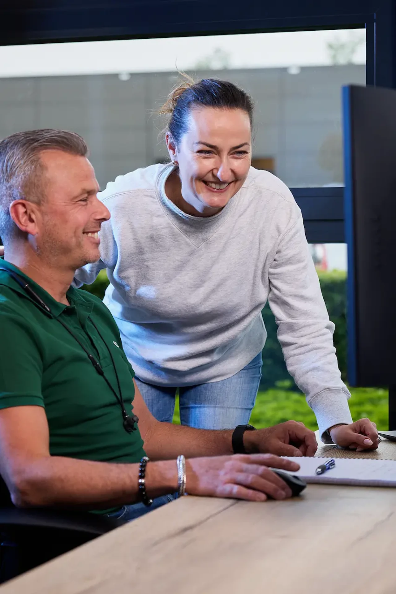 overleg tussen KVT accountmanagers over samenwerking