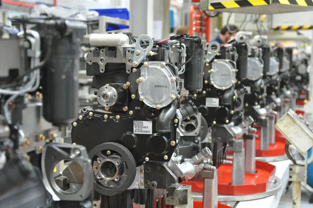 Perkins industriële dieselmotoren voor generatoren